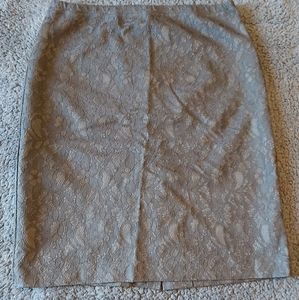 2/$20 Lace overlay skirt